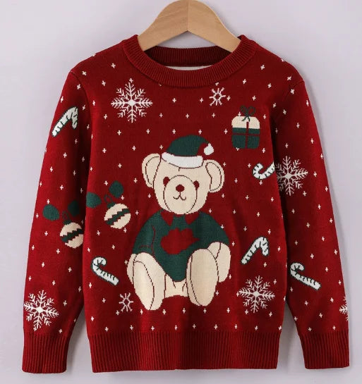 Pull de Noël enfant chaud